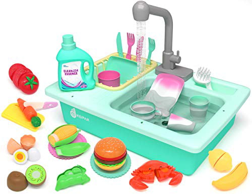 KIDPAR 1 Pcs Faucet for Color Changing Kitchen Play Sink Toys for Kids 