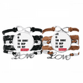 thumbnail image 1 of Exercise Body Limbs Maintenance Bracelet Hand Strap Leather Rope Wristband Double Set, 1 of 3