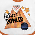 thumbnail image 4 of Inktastic Future Bowler Bowling Ball and Pins Boys or Girls Baby Bib, 4 of 4