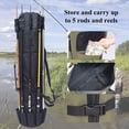thumbnail image 5 of Fishing Pole Bag with Rod Holder,Fishing Pole Case Rod Bag Holds Waterproof Lightweight Storage Bag Large Capacity Fishing Gear Organizer Fishing Gifts for Men, 5 of 6