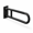 Matte Black with Knurled Grip, variant on Swing Up Grab Bar 30 Inch Matte Black with Knurled Grip 500 Lb Capacity