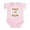 Petal Pink, variant on CafePress - Born To Climb 2 Infant Bodysuit - Baby Light Bodysuit, Size Newborn - 24 Months
