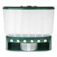 thumbnail image 3 of Contenedor de almacenamiento de alimentos, cubo separado para arroz, 6 rejillas con tapa hermética, 10 l, para cereales verde, 3 of 9