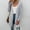 Gray, variant on Tejiojio Jackets Fashion Women Casual Pockets Long Sleeve Casual Solid Coat Cardigan Blouse