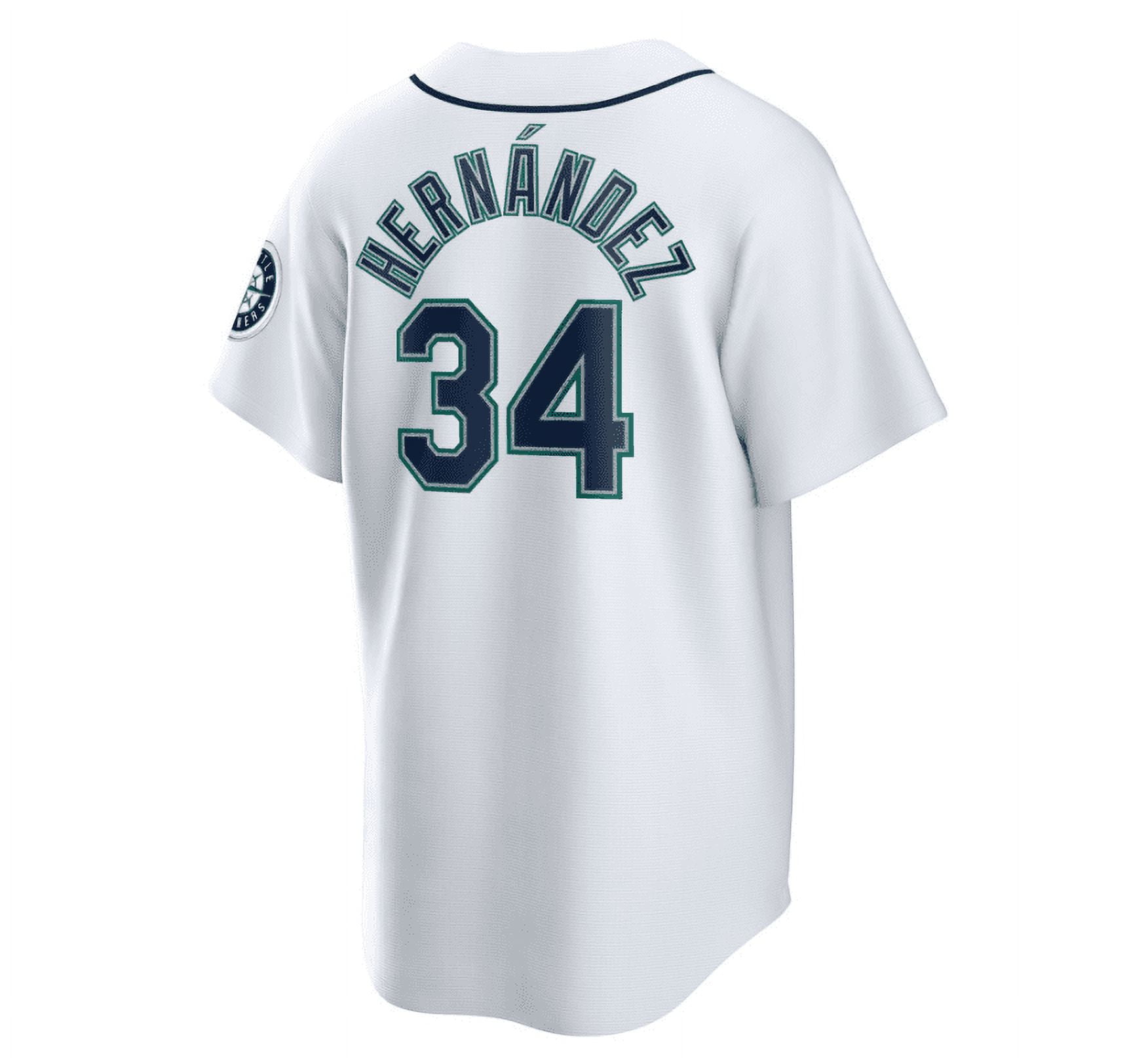 Men's Seattle Mariners Baseball Jersey RODRIGUEZ 44# HERNANDEZ 34