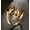 Gold, variant on European and American stainless steel jewelry custom-made wholesale skull casting ring men's ring jewelry