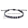thumbnail image 2 of 3PCS Bohemian Surfer Beach Bracelet Set Adjustable Woven Rope Design Handmade Ankle Bracelet for Men and Women, 2 of 4