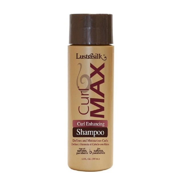 Champú potenciador de rizos Lustrasilk Max, 12 onzas