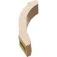 thumbnail image 6 of Ekena Millwork 3"W x 10"D x 14"H Lafayette Rough Cedar Woodgrain TimberThane Knee Brace, Primed, 6 of 6