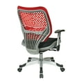thumbnail image 3 of Self Adjusting Cosmo Red SpaceFlex Managers Chair with Black Fabric Seat, 3 of 5