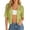 Mint Green, variant on Womens Summer Cardigan Short Sleeve Solid Color Crochet Top Comfortable Boho Beach Vacation Blouses Hot Pink S