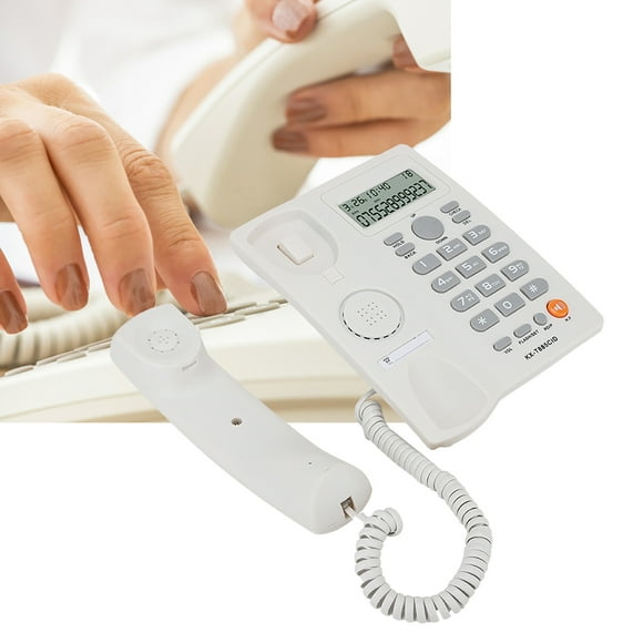 Telephone, Home Telephone Reliable 7.87 X8.27 X2.36Inch With Noise Reduction Function For Home For Hotel For Landline For Office