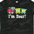 thumbnail image 4 of Inktastic 4th Birthday Train Boys Toddler T-Shirt, 4 of 5
