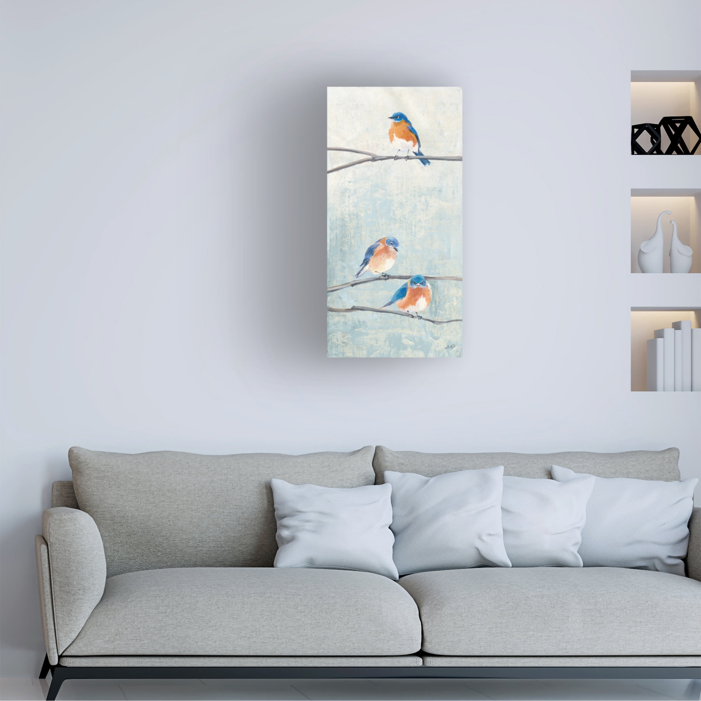 Trademark Fine Art 'Hanging Out II' Canvas Art by Julia Purinton