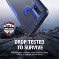 thumbnail image 6 of for Moto G Play 2023 Case, [Shockproof] [Dropproof] [Tempered Glass Screen Protector],Heavy Duty Protection Phone Case Cover for Motorola G Play 2023 (Navy DarkBlue), 6 of 7