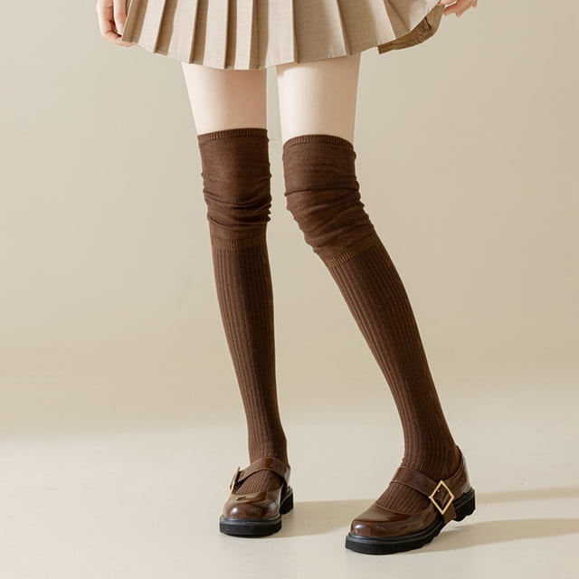 Warm Christmas Fashion Windproof Printing Mid Tube Socks Long Tube Cotton