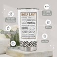 thumbnail image 3 of Boss Lady Gifts For Women 20 Oz Tumbler, Best Boss Gifts For Women, Gifts For Boss, Best Boss Gifts For Women, Boss Retirement Gifts For Women, Christmas Appreciation Gifts For Boss Women, 3 of 6