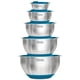 thumbnail image 1 of Juego de cuencos para mezclar Viking, 10 piezas, acero inoxidable, color azul, 1 of 6