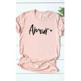 thumbnail image 6 of Amour Valentines Graphic Tee T-Shirt PLUS, 6 of 10