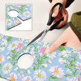 thumbnail image 6 of Yayeee Faucet Mat for Kitchen Sink 14.7" Diatomite Long Splash Guard Pad, Blue Floral, 2 Pack, 6 of 7