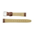 thumbnail image 2 of Ladies 14mm Brown Genuine Leather Smooth Replacement Watch Band, 2 of 2