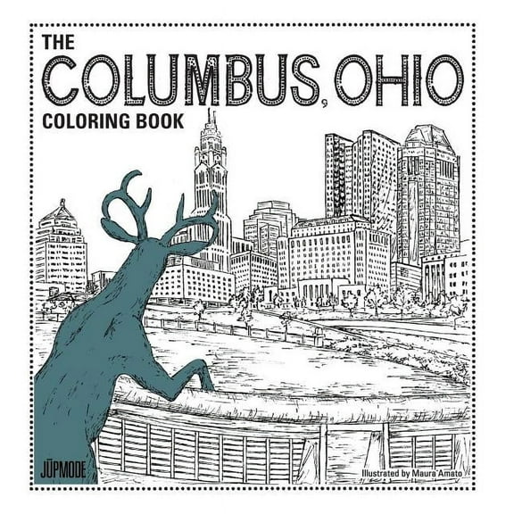 The Columbus Ohio Coloring Book, (Paperback)