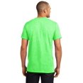 thumbnail image 3 of Hanes Adult X-Temp Unisex Performance T-Shirt, S, Neon Lime Heather, 3 of 5