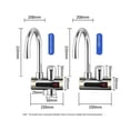 thumbnail image 4 of Instant Electric Hot Water Faucet Household Kitchen Over Water Fast Heating Faucet Water Heater Small Kitchen ,Faster Heat, 4 of 5
