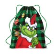 thumbnail image 1 of Bolsa con cordón de Feliz Navidad, saco de Papá Noel, embalaje de almacenamiento, mochila de regalo para Navidad, paquete de regalos de fiesta de año nuevo, 1 of 4
