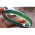 thumbnail image 2 of Certified Green Burma 100% Natural A JADE Jadeite Bangle Bracelet 62 mm 664643 TN, 2 of 10