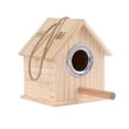 thumbnail image 3 of suyin Wooden Bird Breeding Nest Box For Bird Parakeet Budgie Cockatiel Nesting House, 3 of 5
