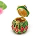 thumbnail image 4 of Caja de baratijas de Navidad Caja de joyería con bisagras esmaltada pintada a mano Caja de regalo decorativa Caja de soporte de joyería Centros de mesa de Navidad Favores, 4 * 5.8 cm JAMW Sencillez, 4 of 5