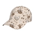 thumbnail image 1 of Fotbe Retro Rooster Gorro Clásico de Béisbol, Gorra Ajustable con Broche Snapback, Gorro de Exterior de Algodón Suave, 1 of 6