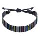thumbnail image 1 of 1PC Color Cuerda Tejida Pulsera Ajustable Boho Surfer Pulsera para Hombres Mujeres Cuerda Delgada Cuerda Hecha a Mano Playa Pulsera Colorida Pulsera Bohemia, 1 of 4