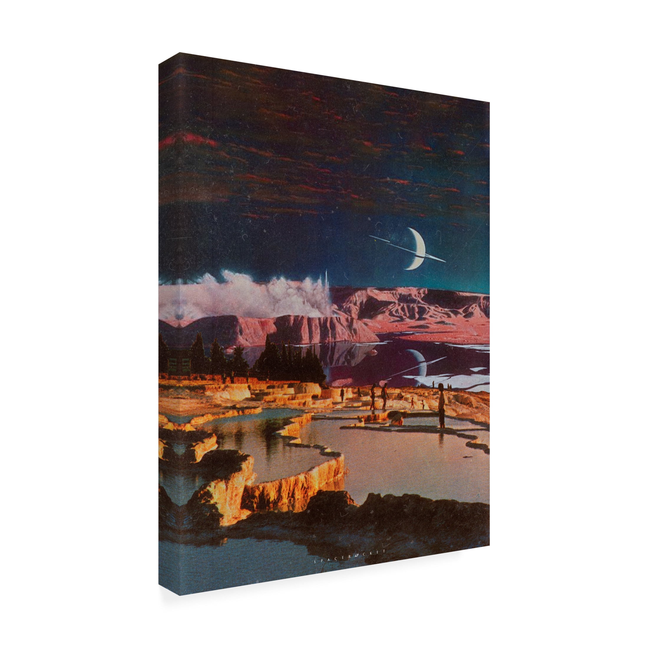 Trademark Fine Art spacerocket art 661 Canvas Wall Art