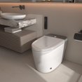 thumbnail image 5 of Yulika Smart Toilet with Bidet, One piece Auto Open/Close Lid Toilet with Auto-Flush, Adjustable Heated Seat,Warm Water and Dry,No water pressure limitation tank, 5 of 12