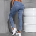 thumbnail image 6 of PFRNLF Leggings with Flap Pockets Workout Cargo Leggings for Women High Waist Tummy Control Running Yoga Pants, 6 of 8