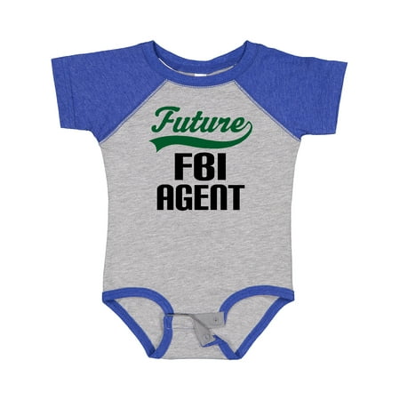 

Inktastic Future FBI Agent Childs Job Gift Baby Boy Bodysuit
