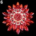 thumbnail image 3 of YOPTOP Bouquet de Mariée en Alliage Brillant avec Strass, Blanc, 3 of 8
