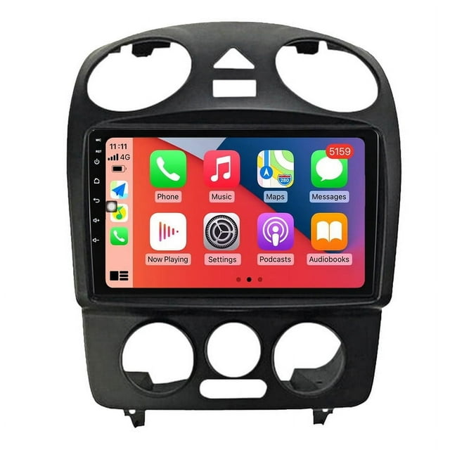 RoverOne Stéréo Voiture GPS Navigation CarPlay Android Écran Tactile Auto pour Volkswagen Beetle A4 2002 - 2011