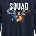 thumbnail image 3 of Avatar - The Last Airbender - Trio Squad - Youth Crewneck Fleece Sweatshirt, 3 of 5
