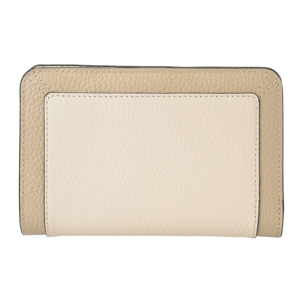 Kate Spade New York Lena Colorblock Pebbled Leather Medium Compact