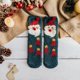 thumbnail image 1 of Calcetines de lana de Coral de Navidad para mujer, medias cálidas de tubo medio, calcetines de dibujos animados para dormir en el suelo, calcetines casuales de invierno para niños, regalo, 1 of 4