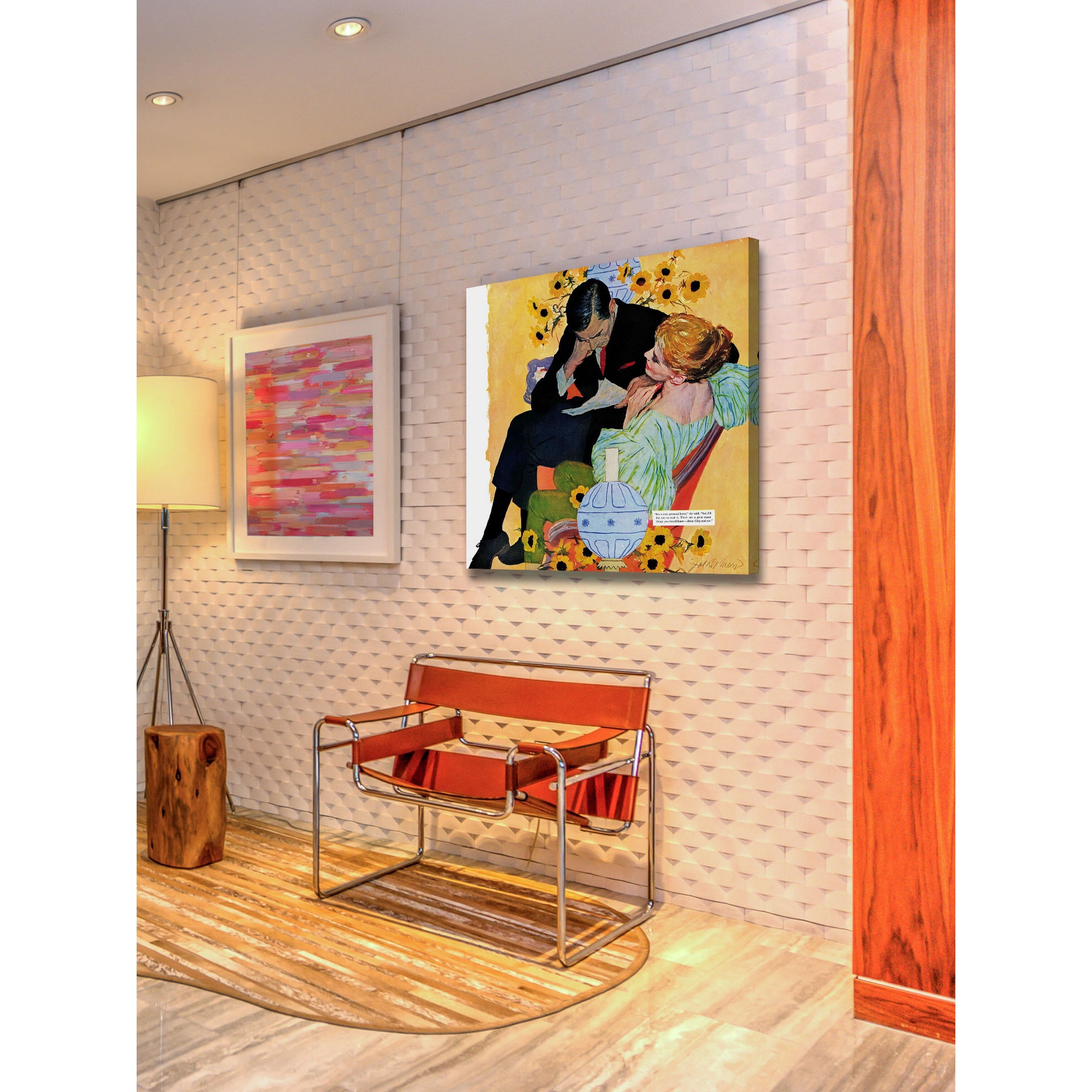 Marmont Hill "Love Dies Slowly" by Joe de Mers Painting Print on Canvas