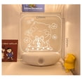 thumbnail image 3 of LED Induction Small Night Light Indoor Bedroom Decoration Corridor Staircase Light 3D Rechargeable Sensor Small Table Light For Children, 3 of 3