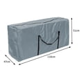 thumbnail image 4 of Christmas Tree Storage Bag Waterproof, Garden Patio 116x47x51 Grey2, 4 of 6