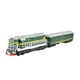 thumbnail image 2 of Juguete de Simulación 1:87, Molde de Tren, Juguete Educativo Decorativo, Regalo, Molde de Tren Ferroviario, Juguete para Adultos, Coleccionistas Y Niñ Verde, 2 of 10