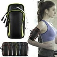 thumbnail image 1 of Bolsa deportiva para el brazo, brazalete para correr, soporte para teléfono, brazalete impermeable y cómodo para fitness, para ciclismo y yoga, 1 of 13