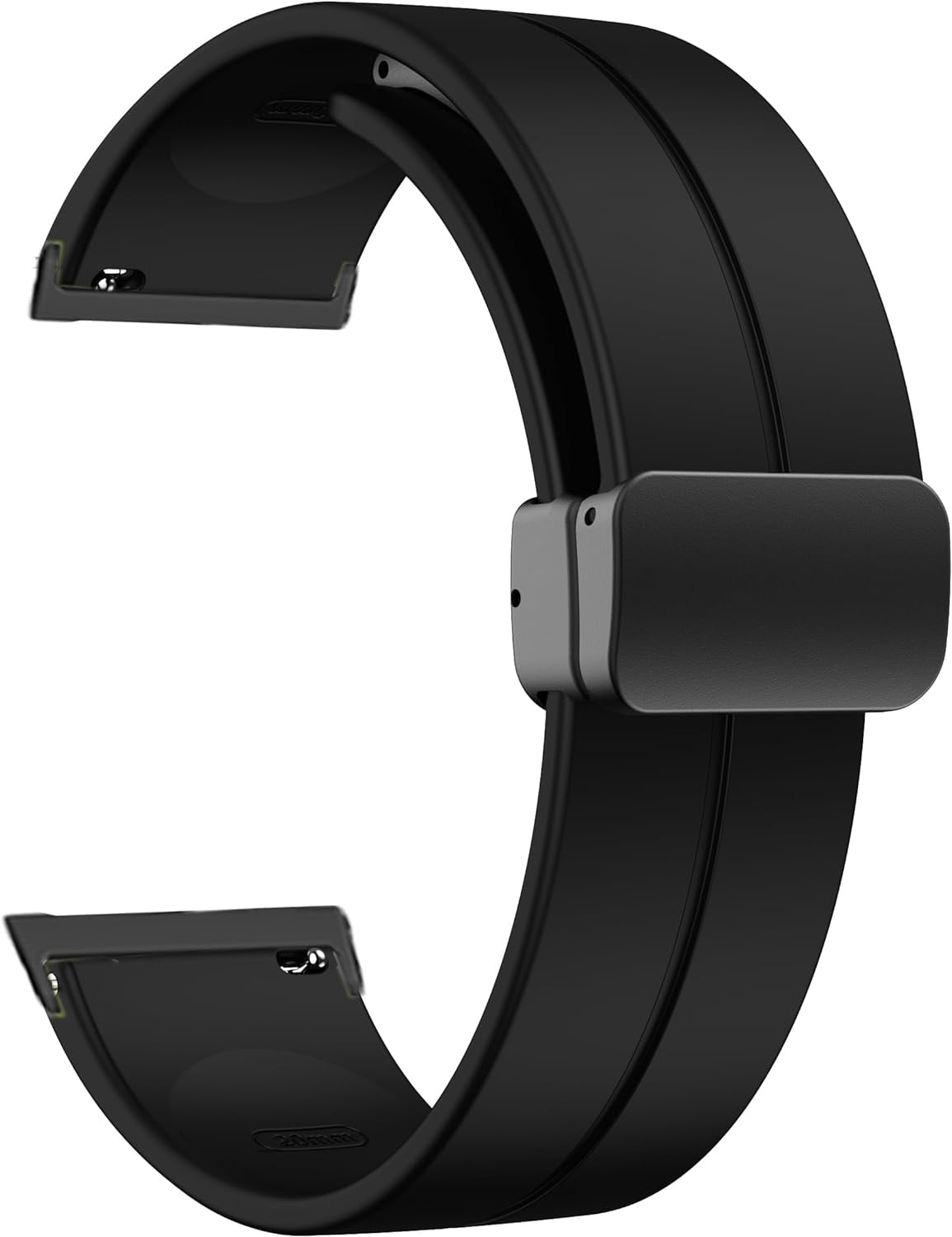 CRKMGS-Compatible Ticwatch Pro 5 Smartwatch Bands, 24mm Soft Silicone Magnetic Buckle Sport Wristband Replacement Straps Compatible for Ticwatch Pro 5 Android Smartwatch