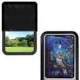 thumbnail image 2 of Yuyamidu Owl RV Door Window Shade 17 x 26 Blue Camper RV Window Shade Travel Trailer Motorhome Sun Shade Accessories Collapsible RV Skylight Cover with Hook and Loop, 2 of 7